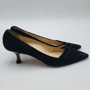 Manolo Blahnik Elegant Black Heels